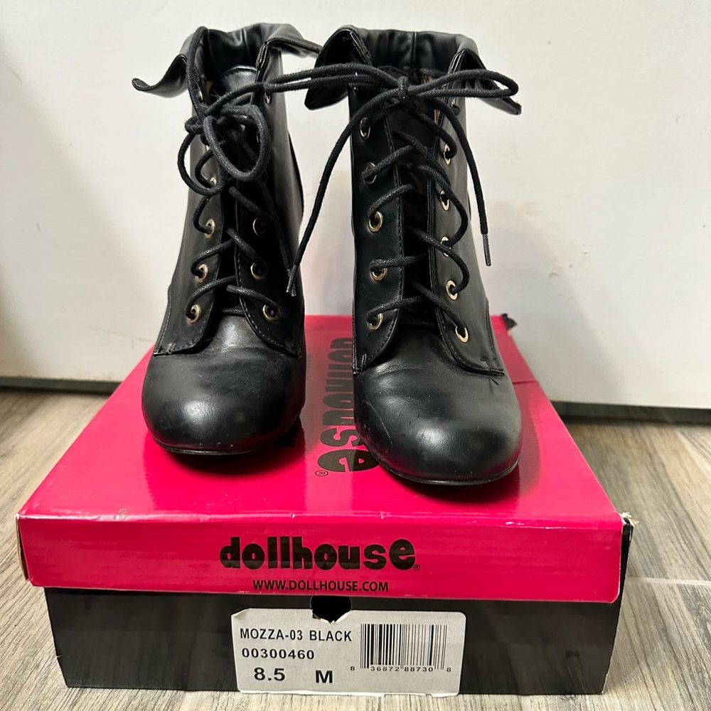 Black booties